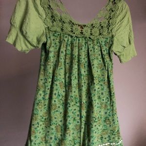 Gorgeous Anthropologie top. Also comfy, soft. .